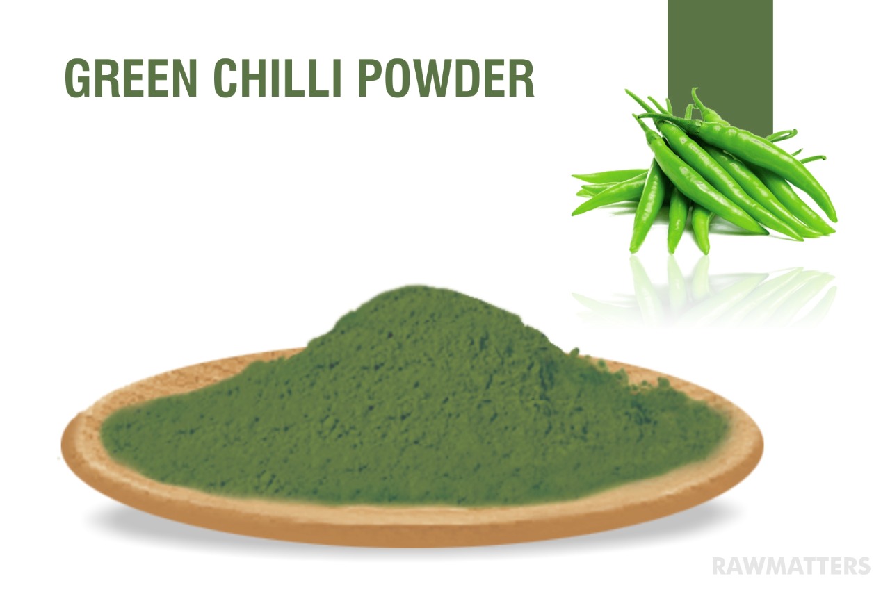 Green Chilli Powder - Rawmatters Corporation